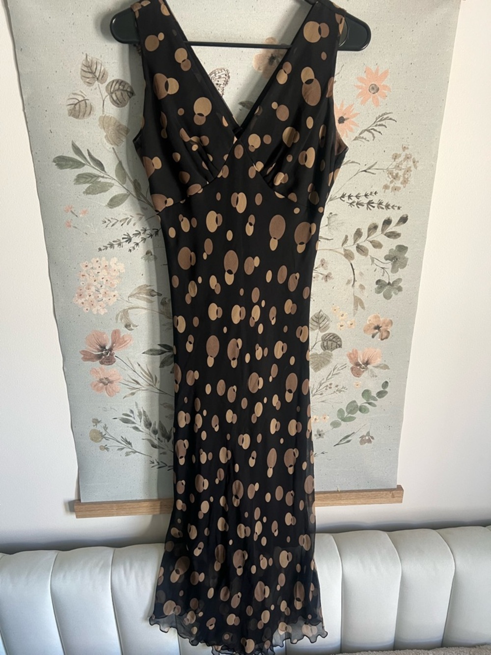 Vintage Jonathon Martin Studios 100% Silk Dress